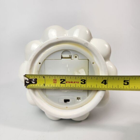 Christmas Tree Decor Ceramic Light Up Holiday Decorations Snow Caps Home LED Fun - Picture 7 of 7